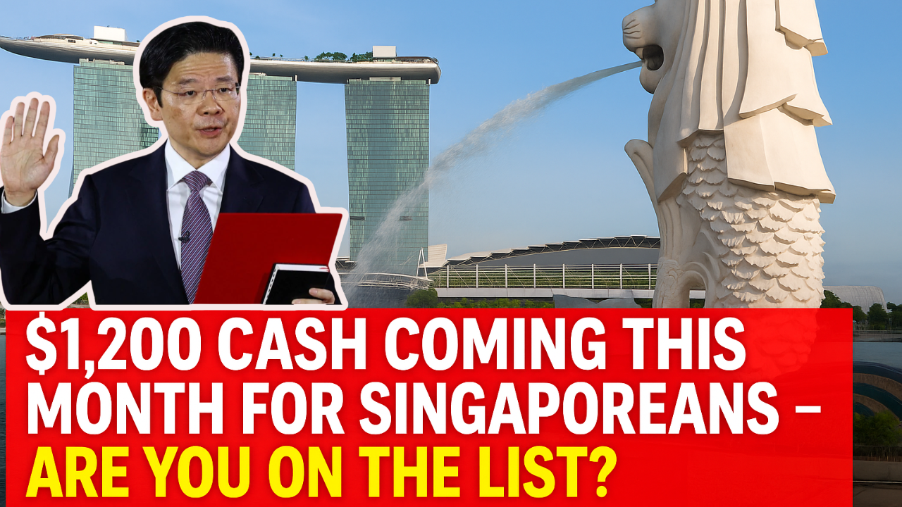 $1,200 Cash Coming This Month for Singaporeans – Are You on the List?