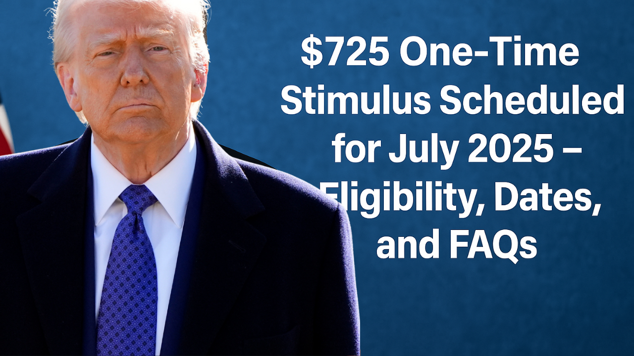 $1,702 Stimulus Payment Scheduled for July 2025: Full Eligibility Guide