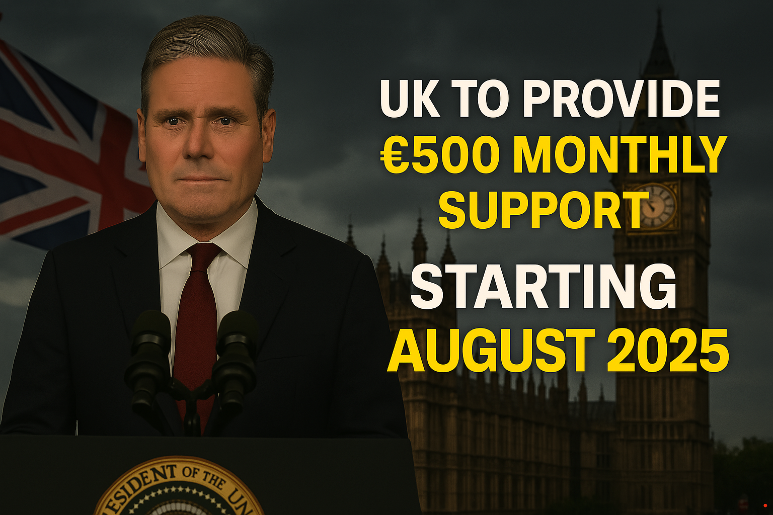 UK Government Confirms £500 Cost of Living Support for August 2025