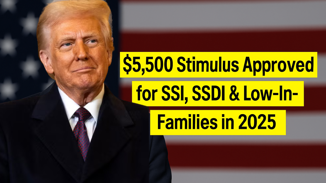 $5500 stimulus check 2025